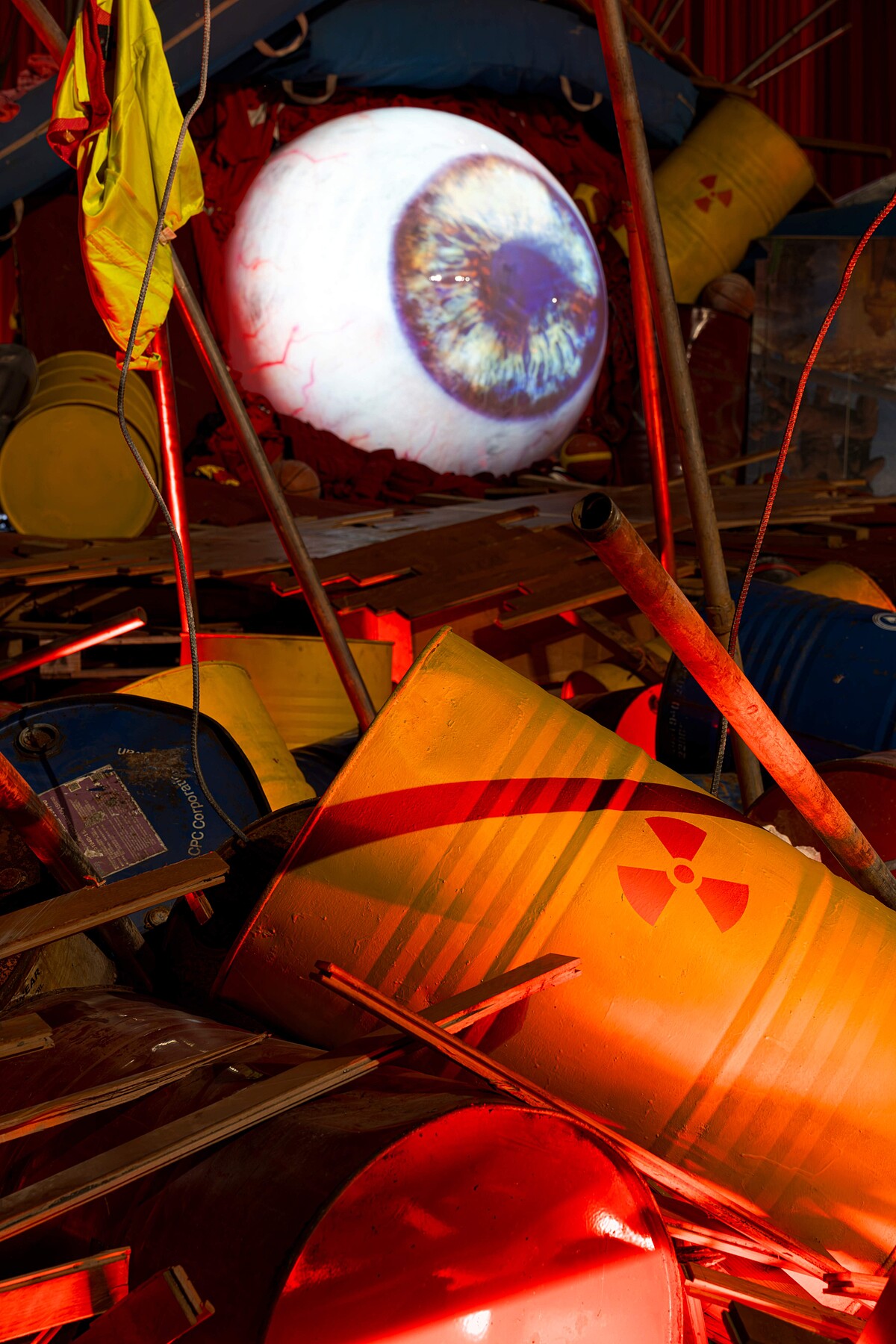 A12_柳幸典 Yukinori Yanagi《哥吉拉計畫 ー 健康島嶼幸福馬祖 Project God-zilla &ndash; Healthy Islands Happy Matsu》｜製作 VERA design，攝影 崔明杰