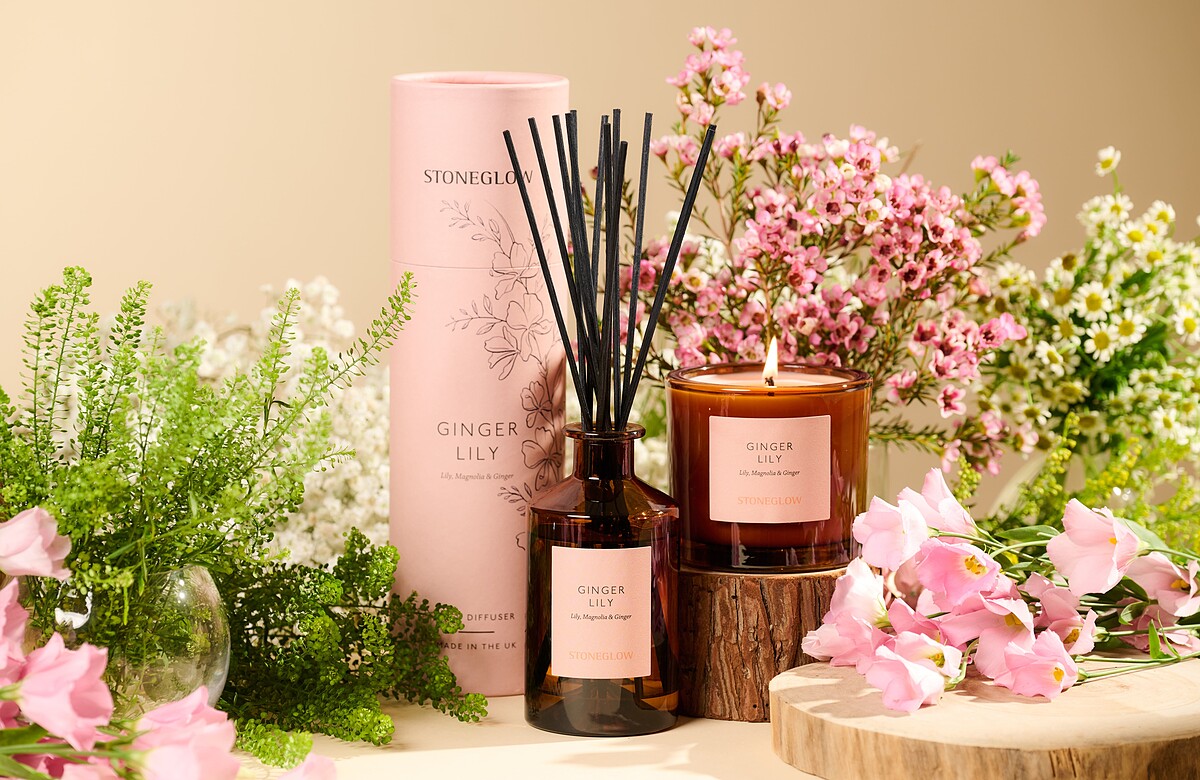 野薑百合 香氛燭 NT1800 / 擴香瓶 NT1900