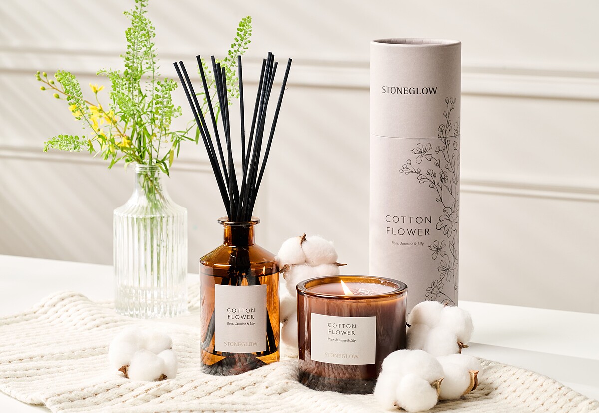 清新棉花 香氛燭 NT1800 / 擴香瓶 NT1900