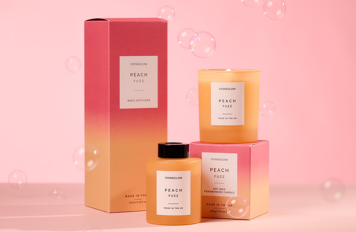 蜜桃氣泡 香氛燭 NT1600 / 擴香瓶 NT1800