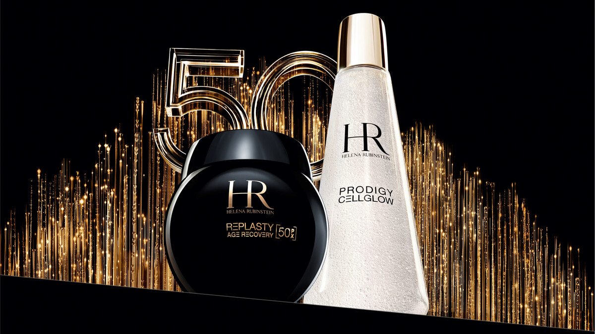 圖片來源:HR赫蓮娜|PX50極塑黑繃帶修護乳霜 定價$17,500 50ml 、極致高光全能水凝露 定價$7,700 200ml