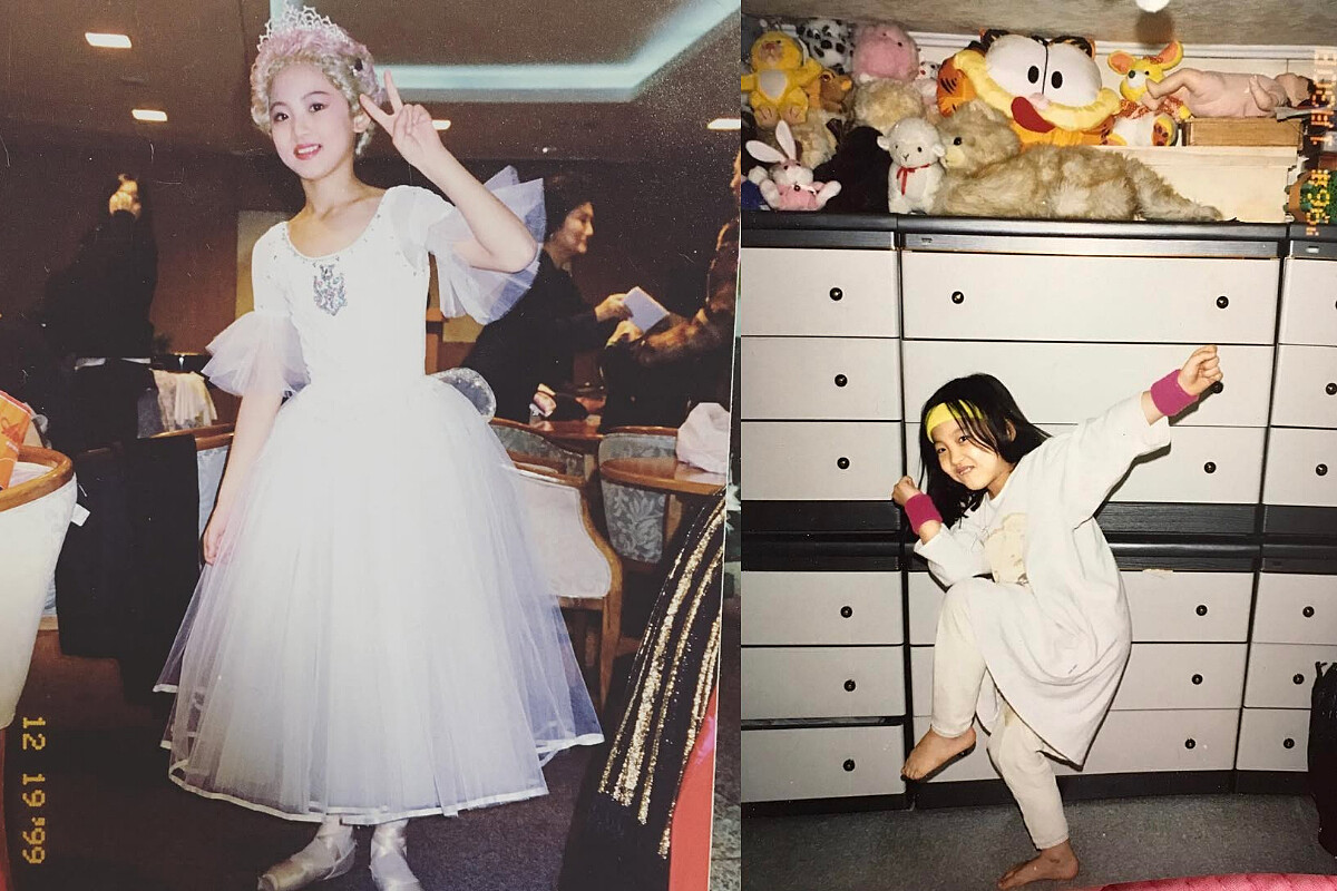 Photo/Instagram@k_hanna_：小時候的姜漢娜可愛又活潑