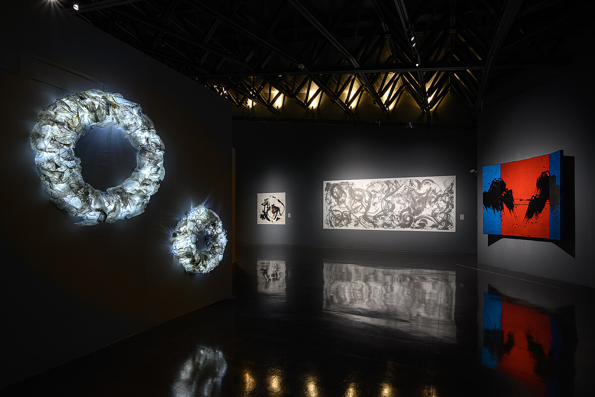 臺灣當代女性書藝展現場｜桃園市立美術館、橫山書法藝術館提供