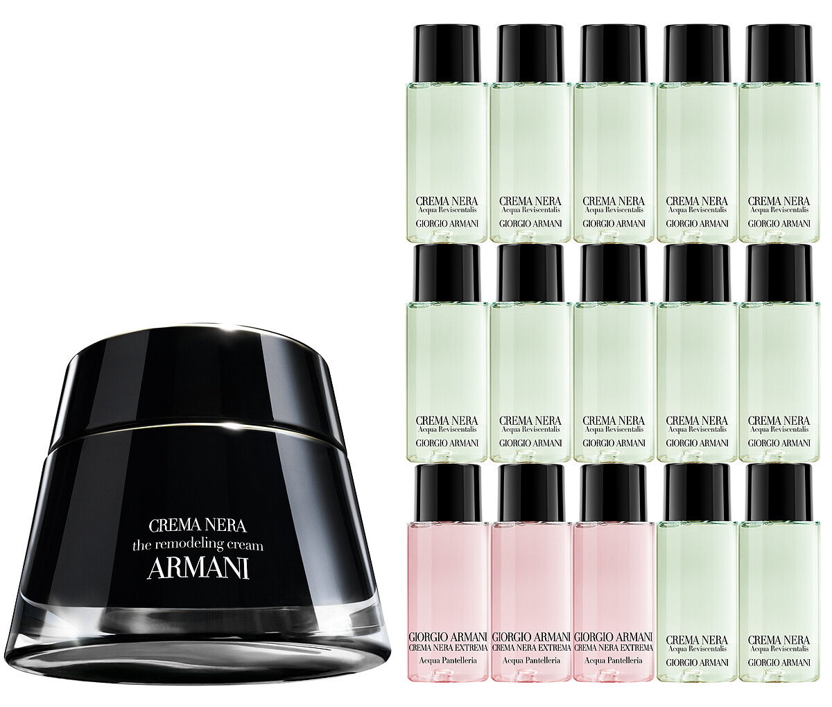圖片來源：Armani Beauty｜亞曼尼官網 全新黑曜岩新生奇蹟乳霜限定組 售價$15,960