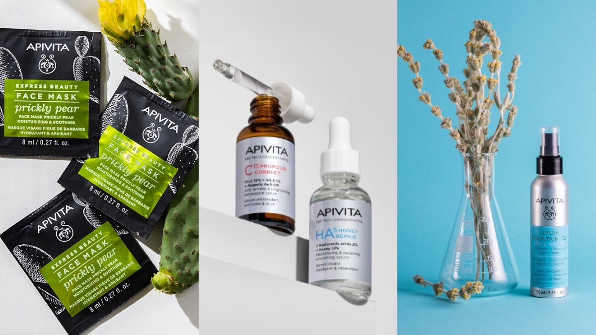 APIVITA重返台灣！蜂膠維他命C、玻尿酸精華成亮點，還有5大明星商品推薦