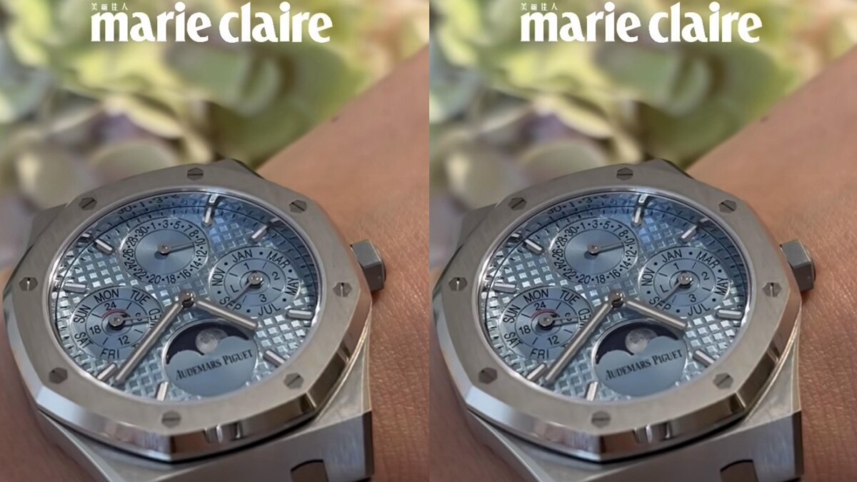 愛彼2025秋季新錶在香港AP House K11 Musea：皇家橡樹38毫米萬年曆