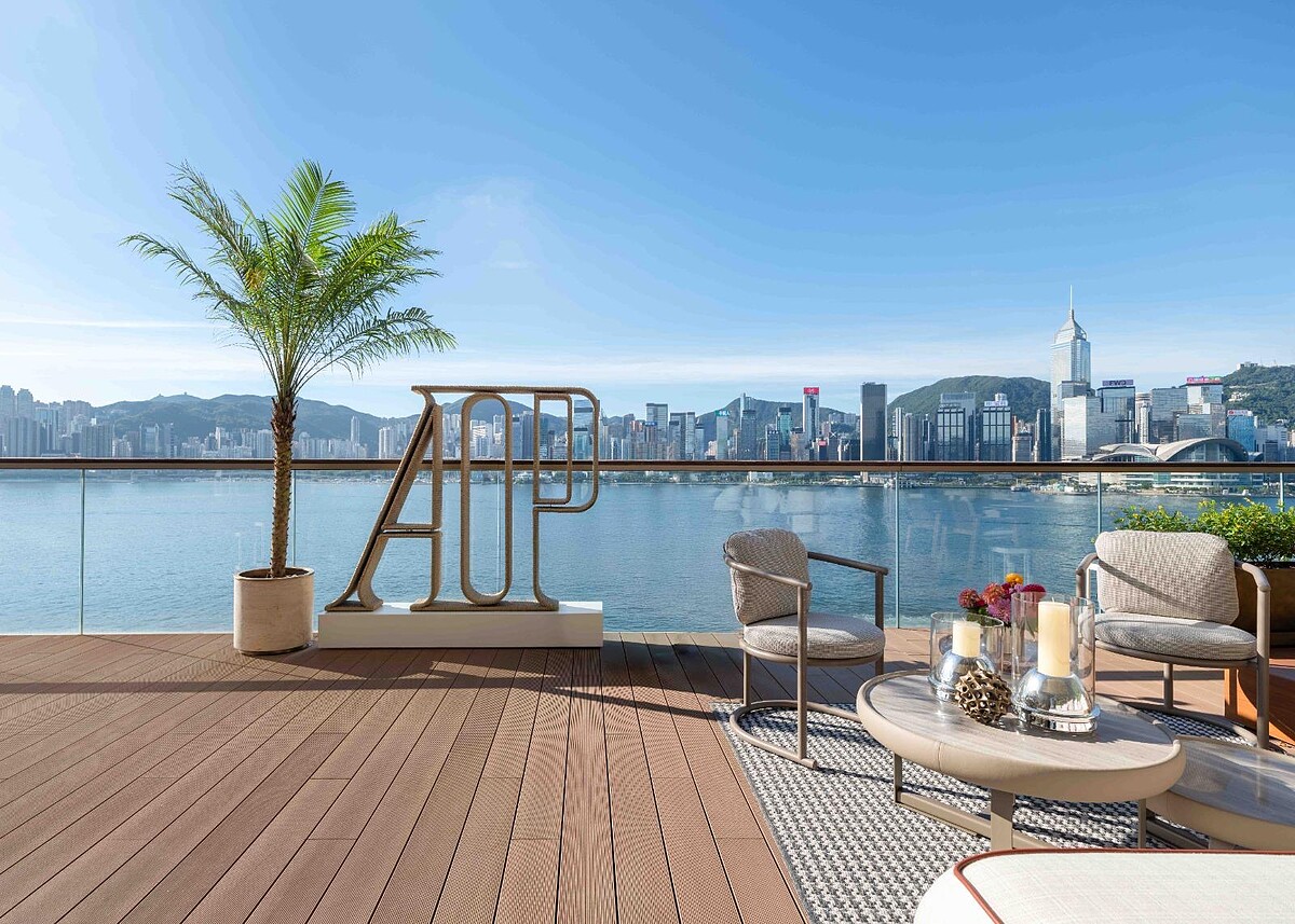 香港AP House K11 Musea 新翼空間：室外露台