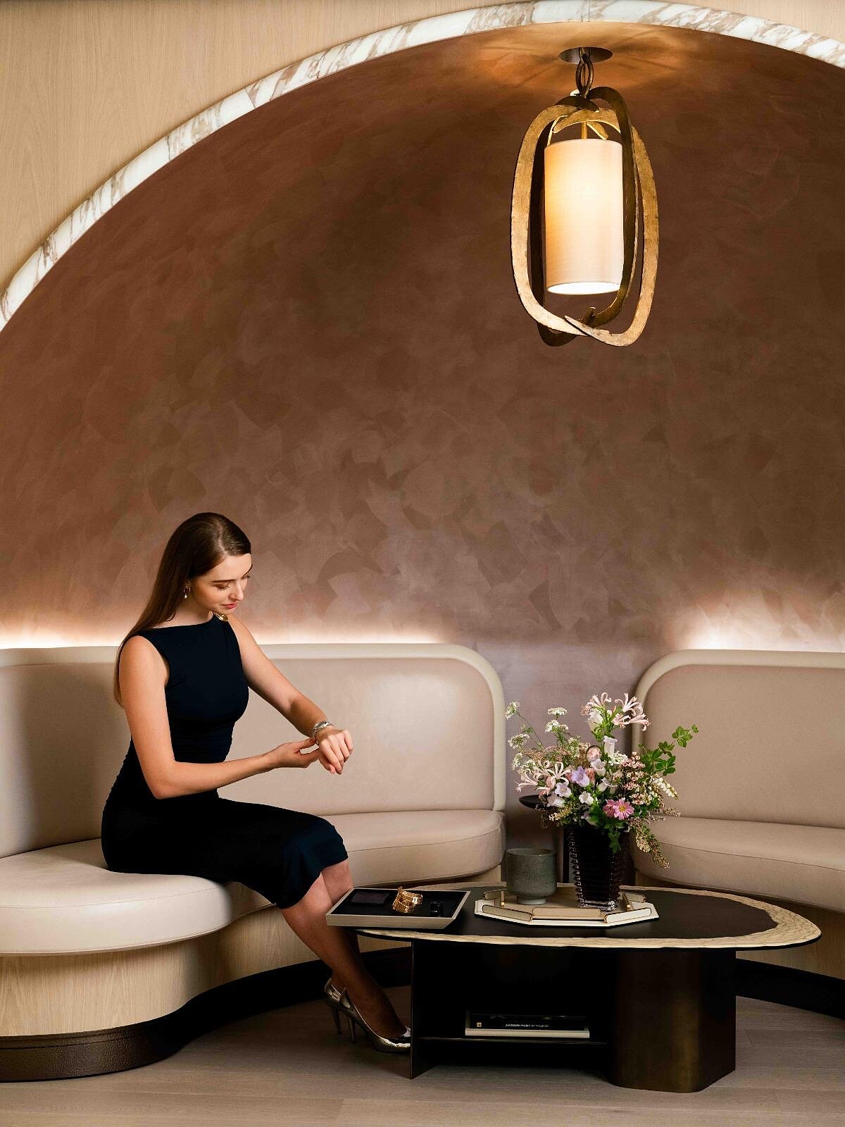 香港AP House K11 Musea 新翼空間： boudoir 法式閨房為靈感的淡粉色雅室