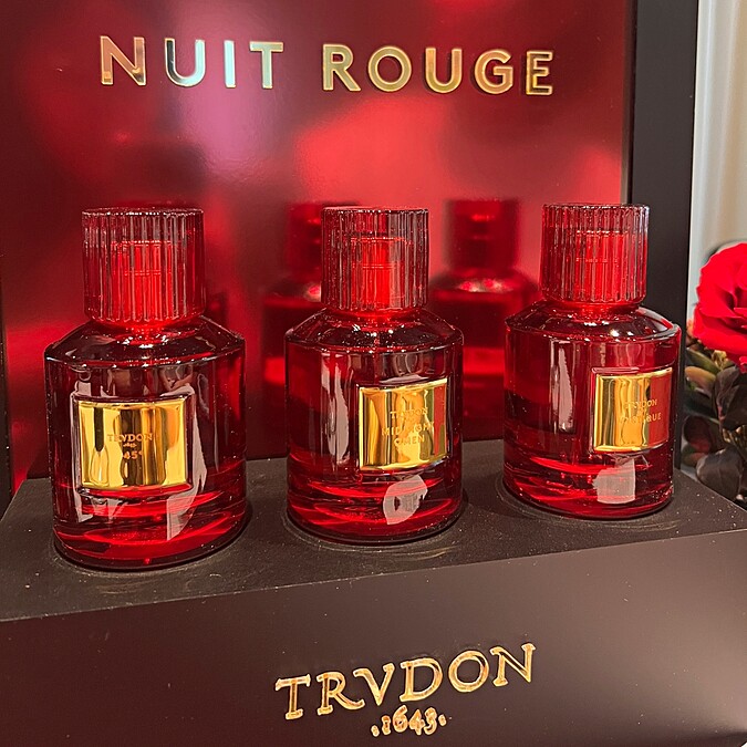 TRUDON紅色夜宴NUIT ROUGE香精系列。