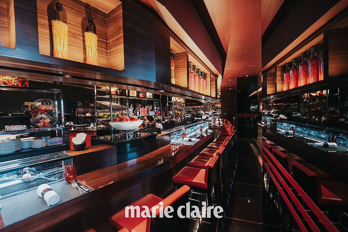 台北侯布雄餐廳空間。