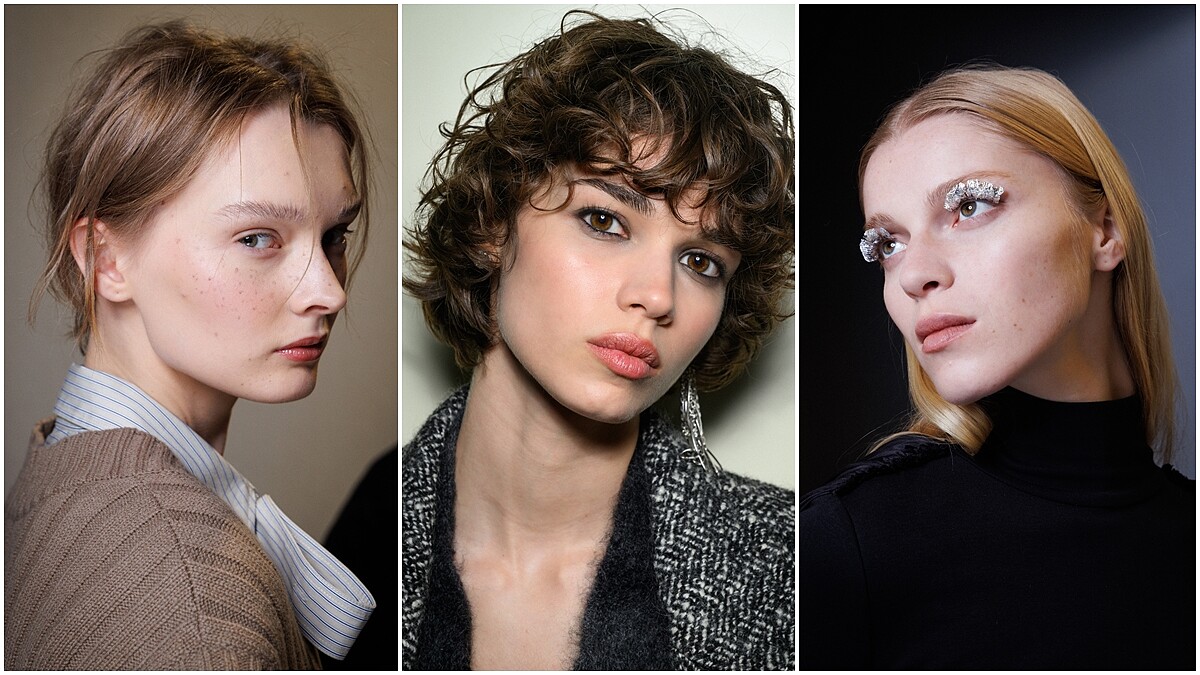 2025 秋冬妝髮趨勢大解析：羽毛眼妝、復古捲髮、霧感裸肌全面回歸