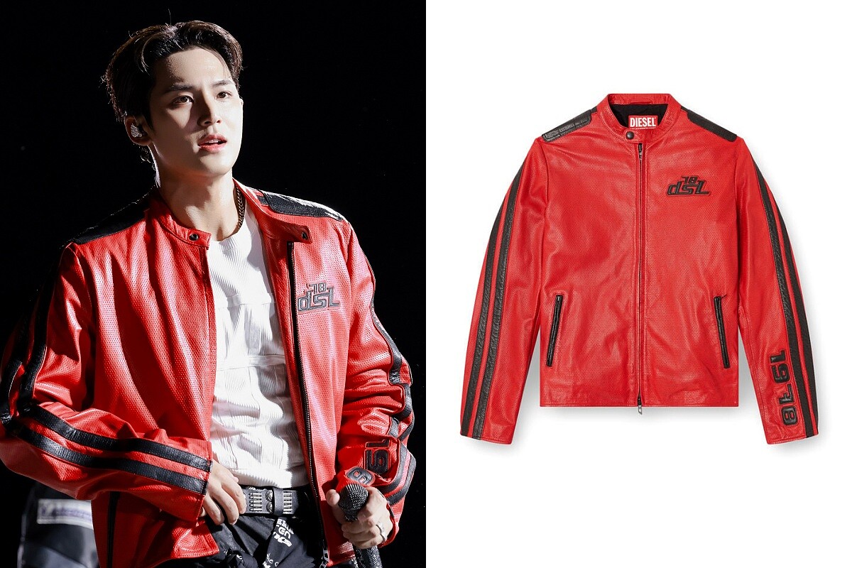 皮革機車外套 （台灣未販售）