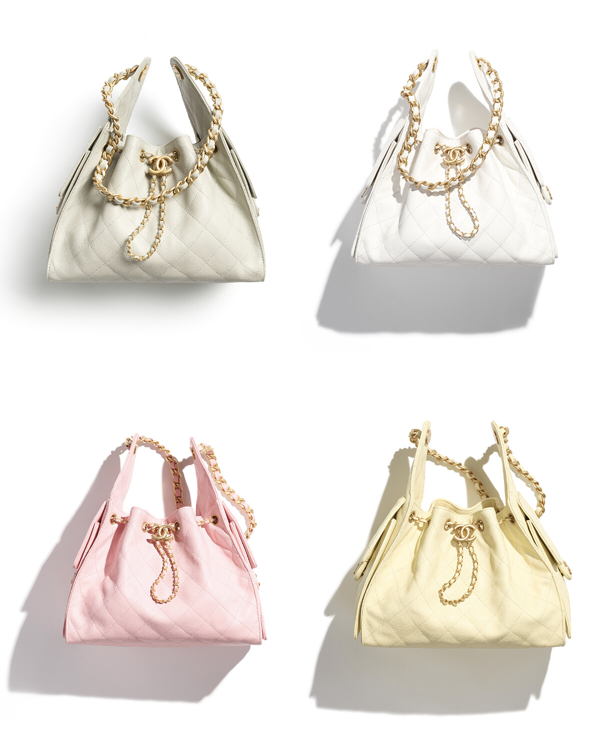 Chanel 25包款秋冬有常態色以外，也多了許多新款顏色。