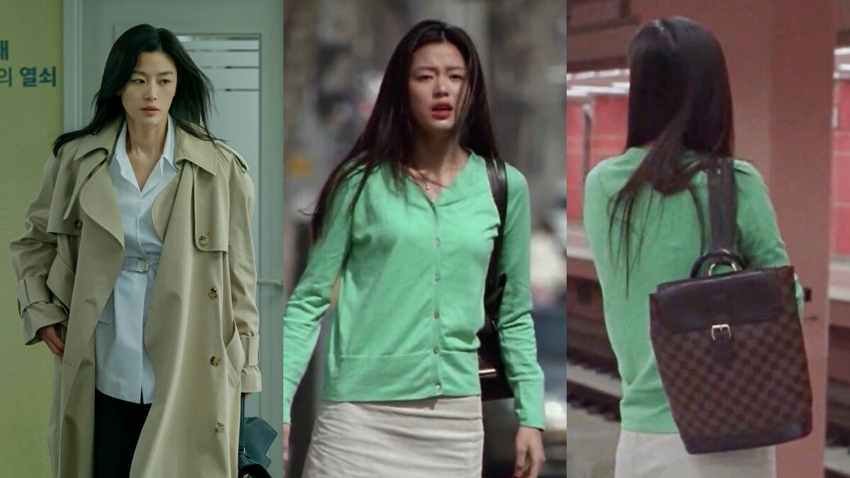 全智賢新劇《暴風圈》開播熱度急升！意外帶火24年前《野蠻女友》LV這款包！