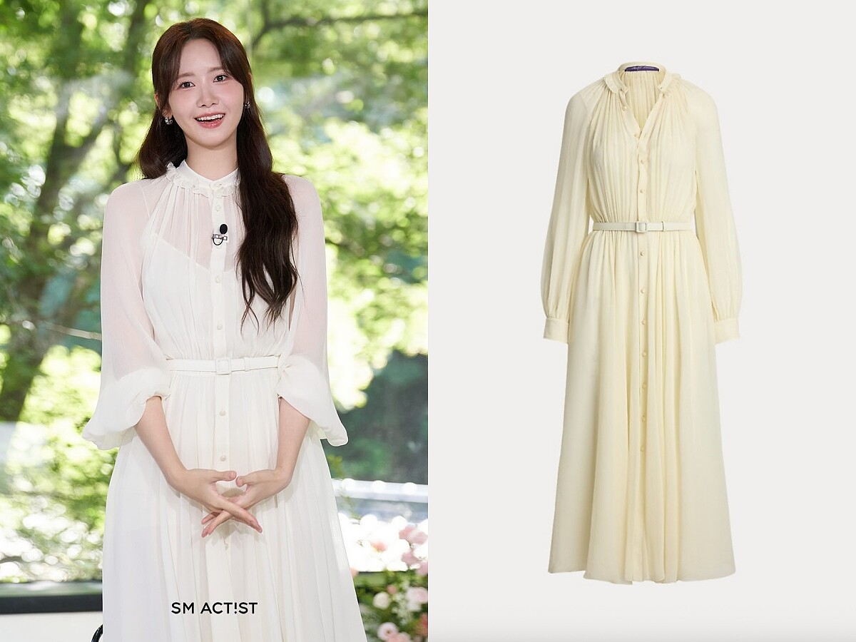 Grantly 皺感雪紡日常連身裙 NT123,800