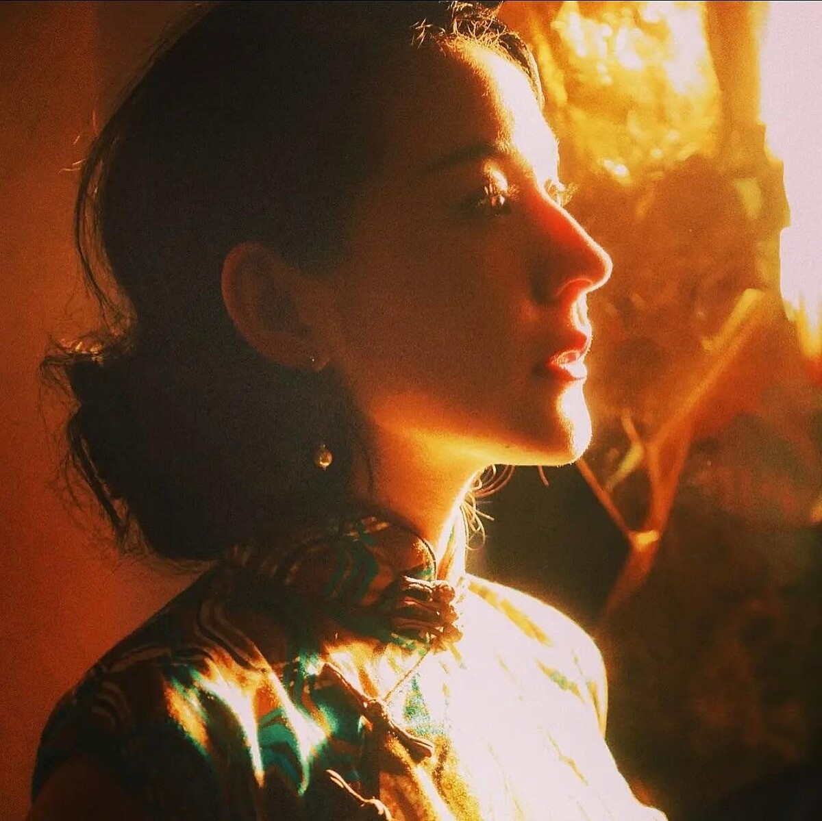 Photo/ 微博 @热依扎