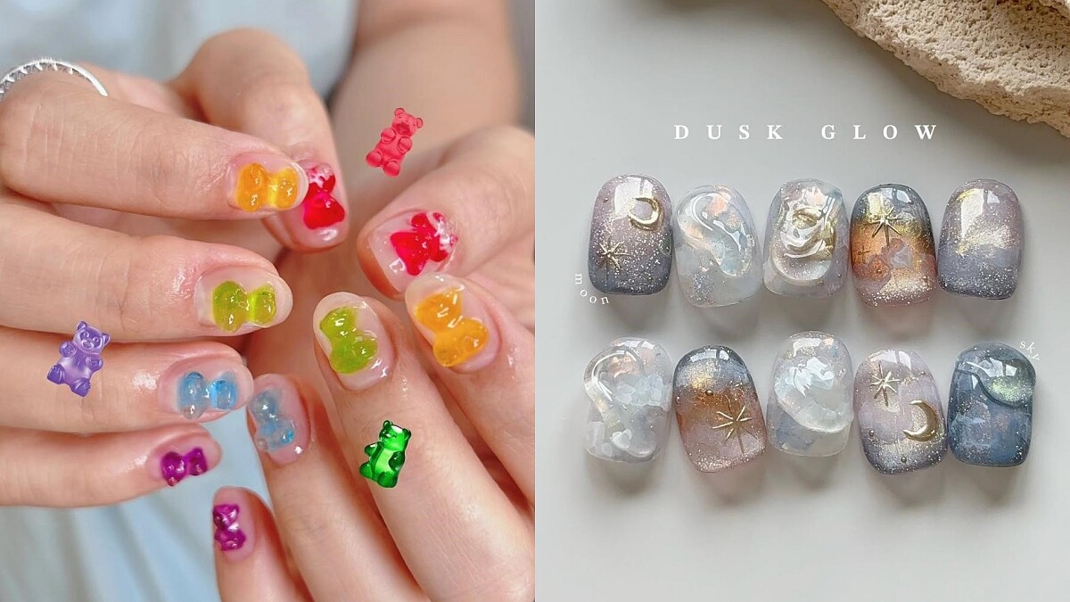 2025美甲推薦「果凍感美甲」12款範本！半透光澤詮釋清新與高級感