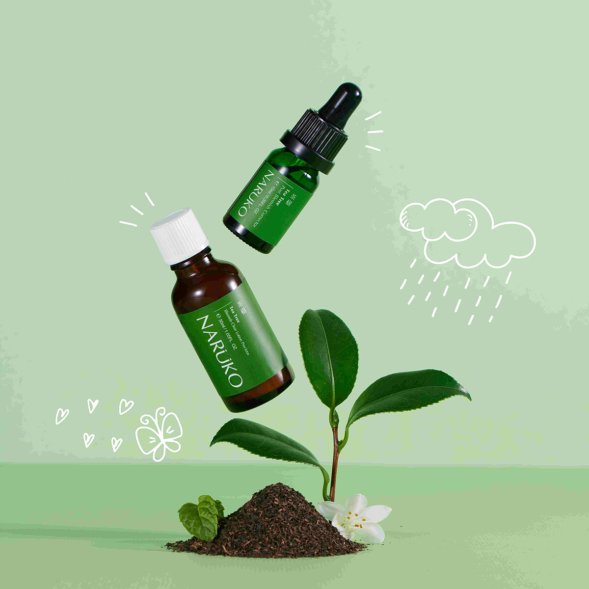 NARUKO 茶樹痘印美白寶