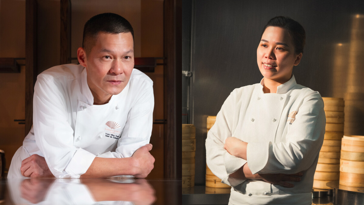 「雅閣」中餐廳迎新任主廚阮明燊、副主廚葉銘惠