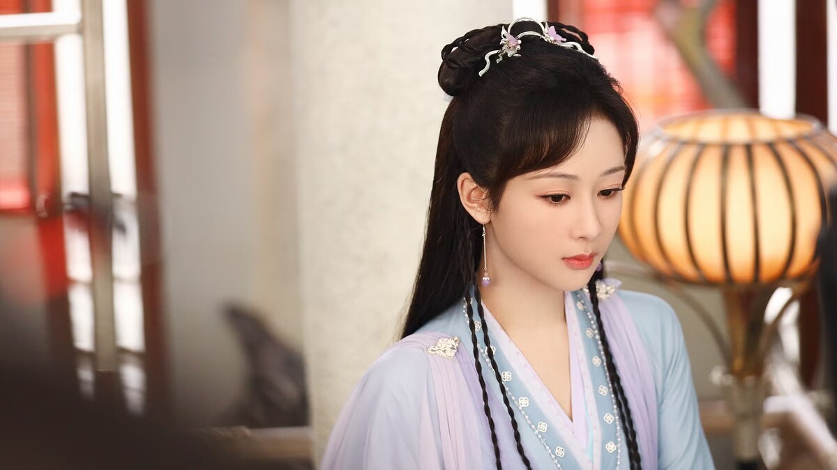 楊紫《沈香如屑》劇照，楊紫、任嘉倫相繼約滿離開歡瑞世紀。