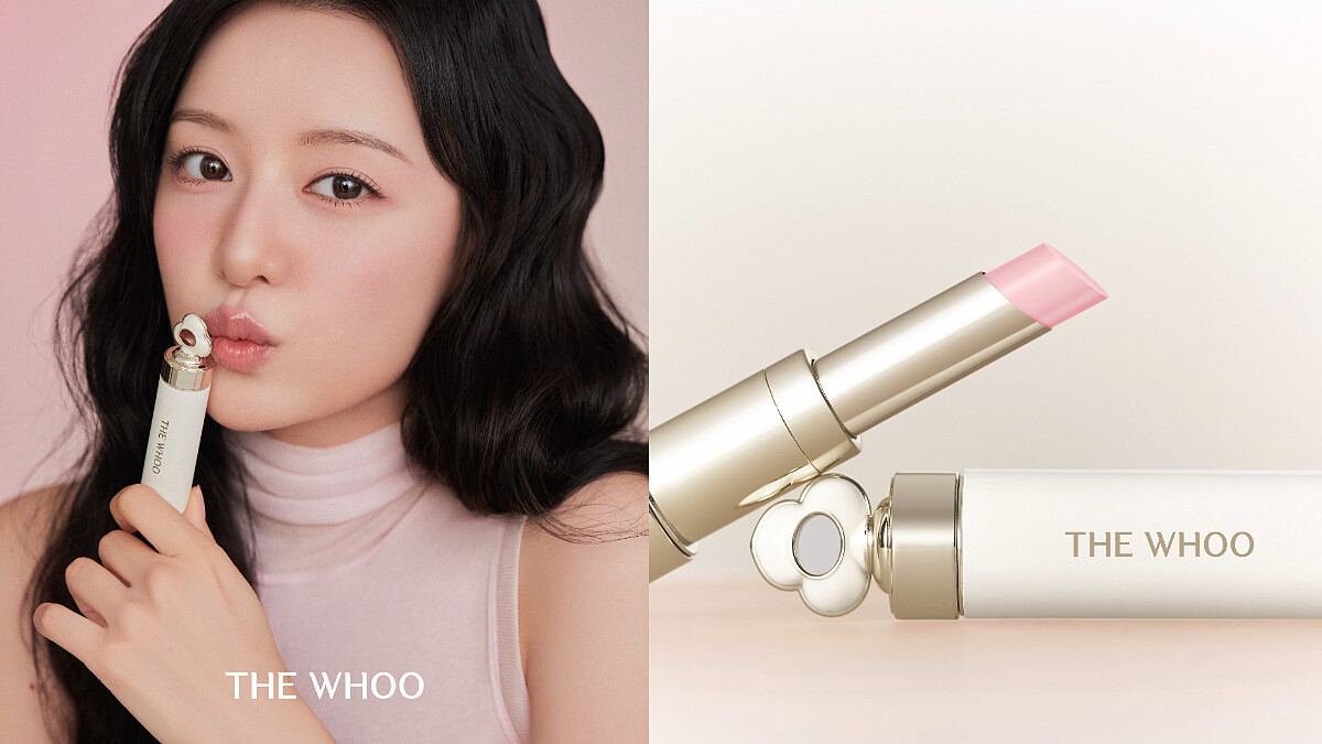 金智媛的唇膏美到失語！THE WHOO后「初綻花語潤色護唇膏」驚人修護力如朝露般化開～水潤撫紋還長達8小時顯色，顏值高到想要包色全收！