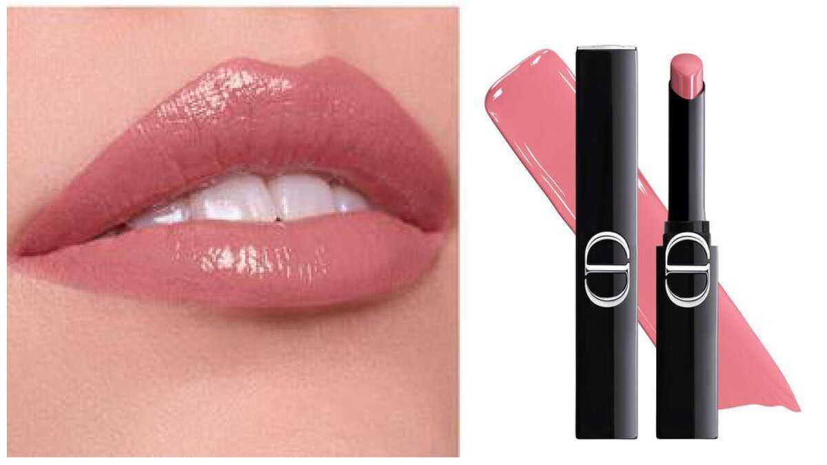 迪奧巨星持色唇膏 #185聚光裸粉。