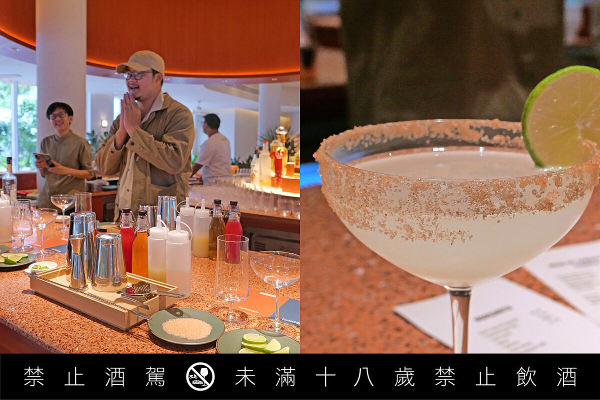 餐廳策劃了調酒 DIY 活動。