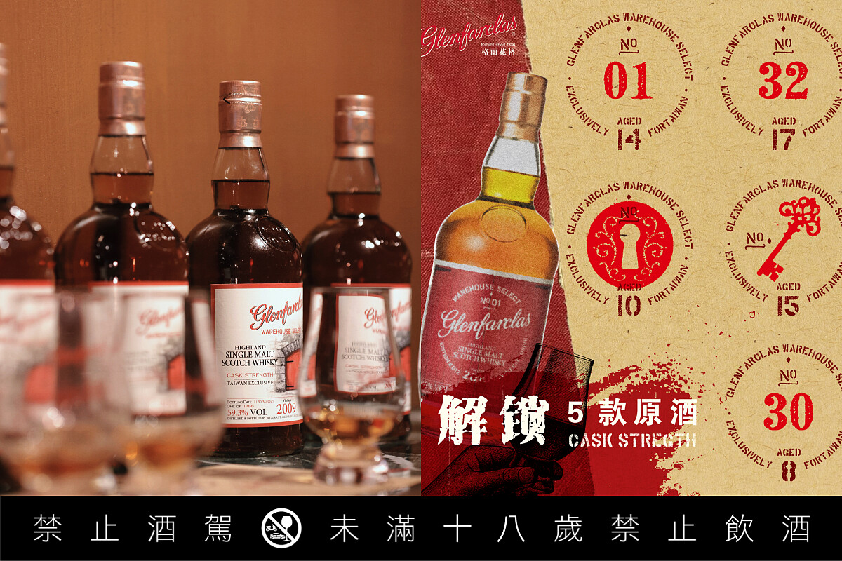 瓶身上的「Warehouse No.」，每個編號，都是通往不同風味的鑰匙。