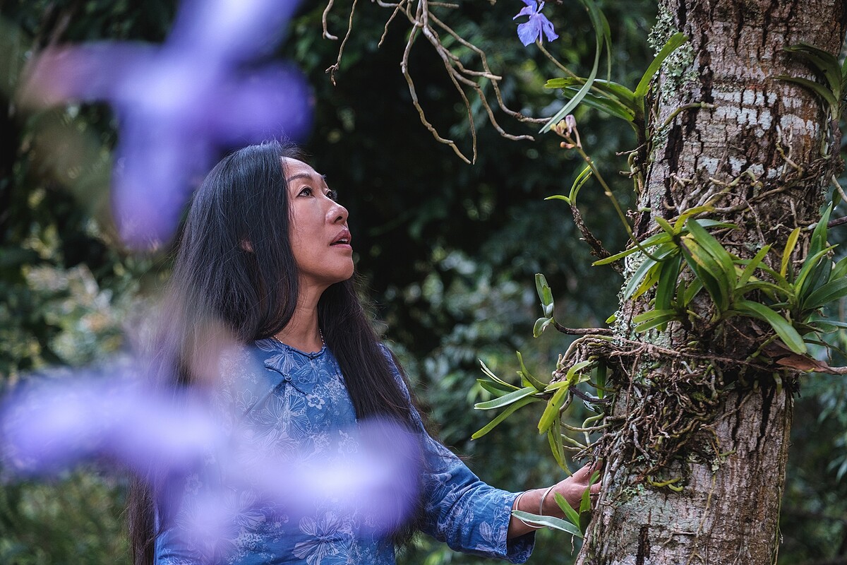 中國雲南天籽保護區管理者李旻果（Minguo Li Margraf）