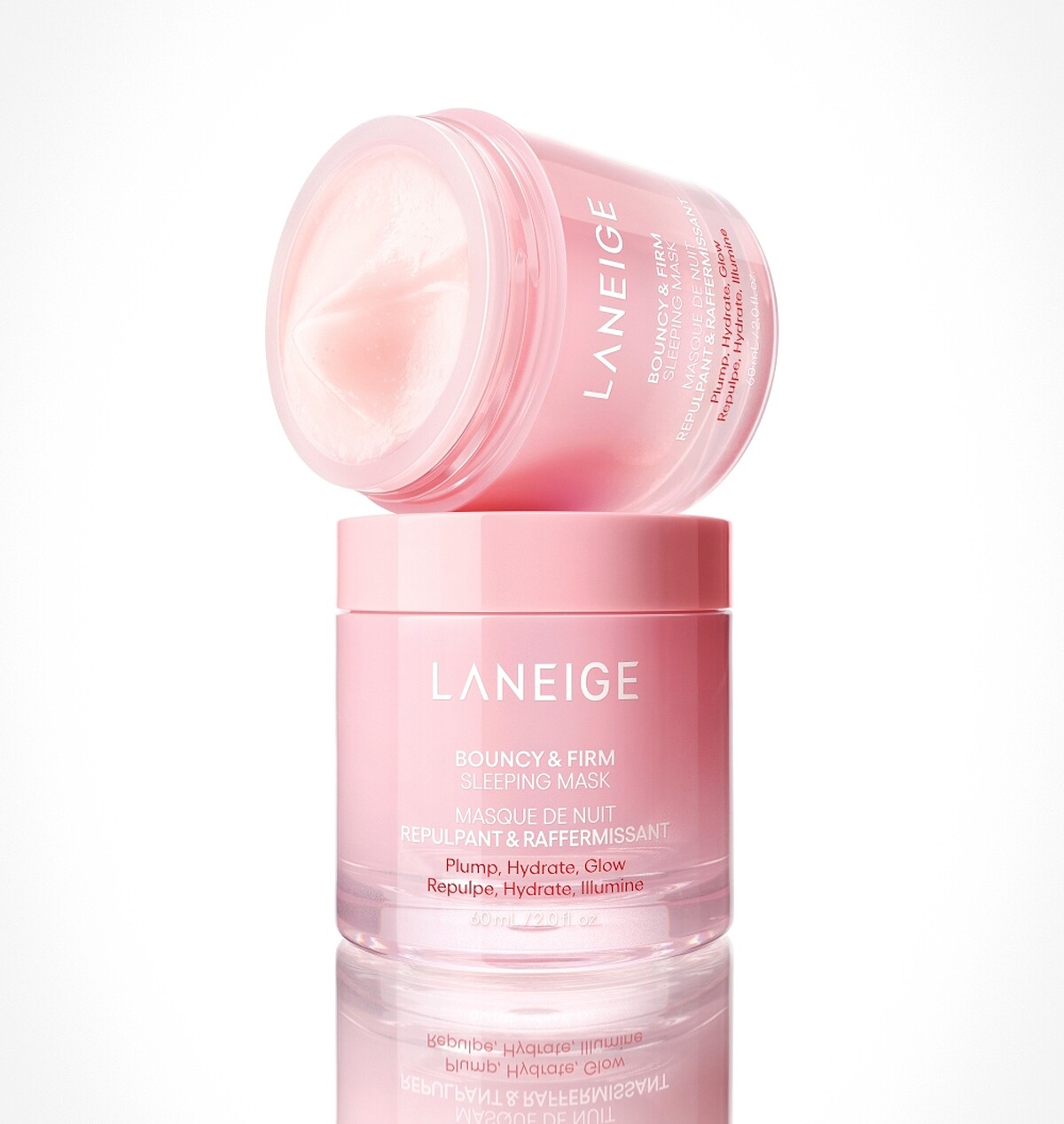 LANEIGE蘭芝粉澎潤睡美人晚安面膜60ml，NT1,250