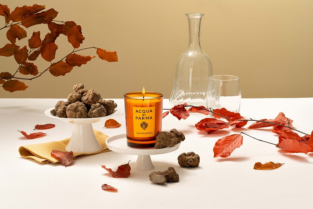 Acqua di Parma Tartufo Bianco松露絲絨香氛蠟燭200g，NT3,300
