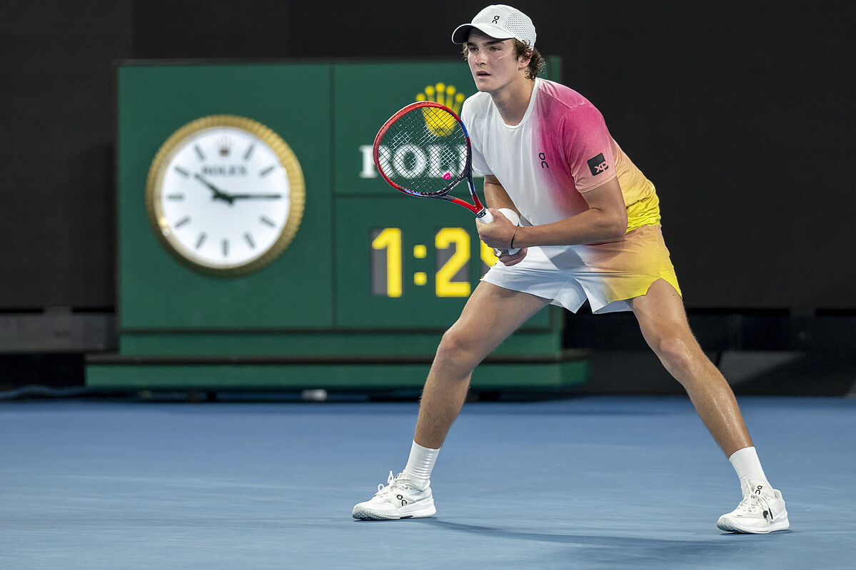 勞力士代言人，巴西新星若昂．豐賽卡 （JO&Atilde;O FONSECA）在2025年賽場的精彩 瞬間。&copy;Rolex／Jon Buckle