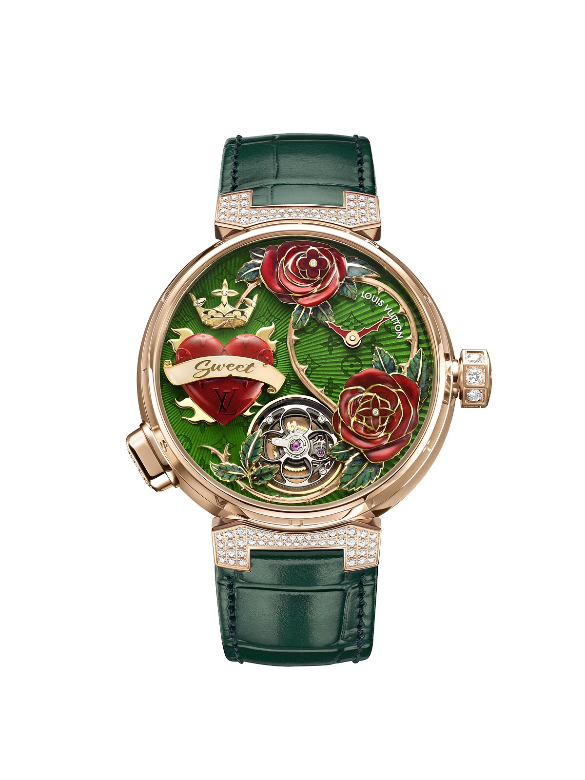 Tambour Fiery Heart Automata動偶自動上鍊機械腕錶 $15,950,000 (5)