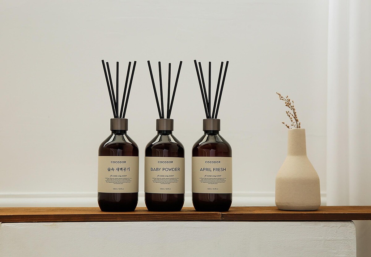 Premium格調系列擴香禮盒 (500ml/3入組) ，由左至右：森林晨香、親親寶貝、四月花香，定價NT$1,399，體驗價NT$920。