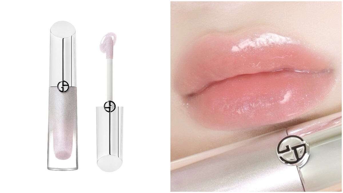 圖片來源：Armani Beauty｜全新訂製晶潤豐唇蜜#30冰極光 售價NT$1,650