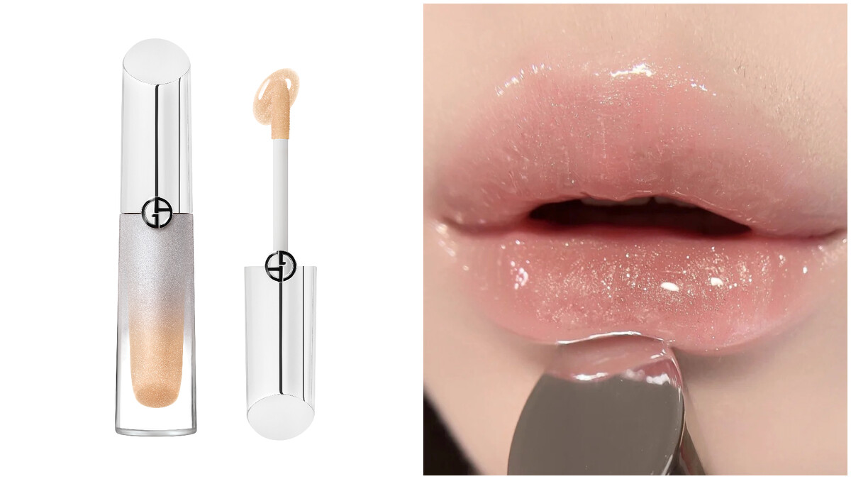 圖片來源：Armani Beauty｜全新訂製晶潤豐唇蜜#31冰琥珀 售價NT$1,650