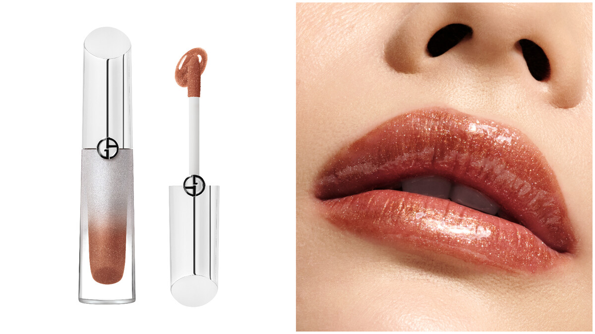 圖片來源：Armani Beauty｜全新訂製晶潤豐唇蜜#36冰拿鐵 售價NT$1,650