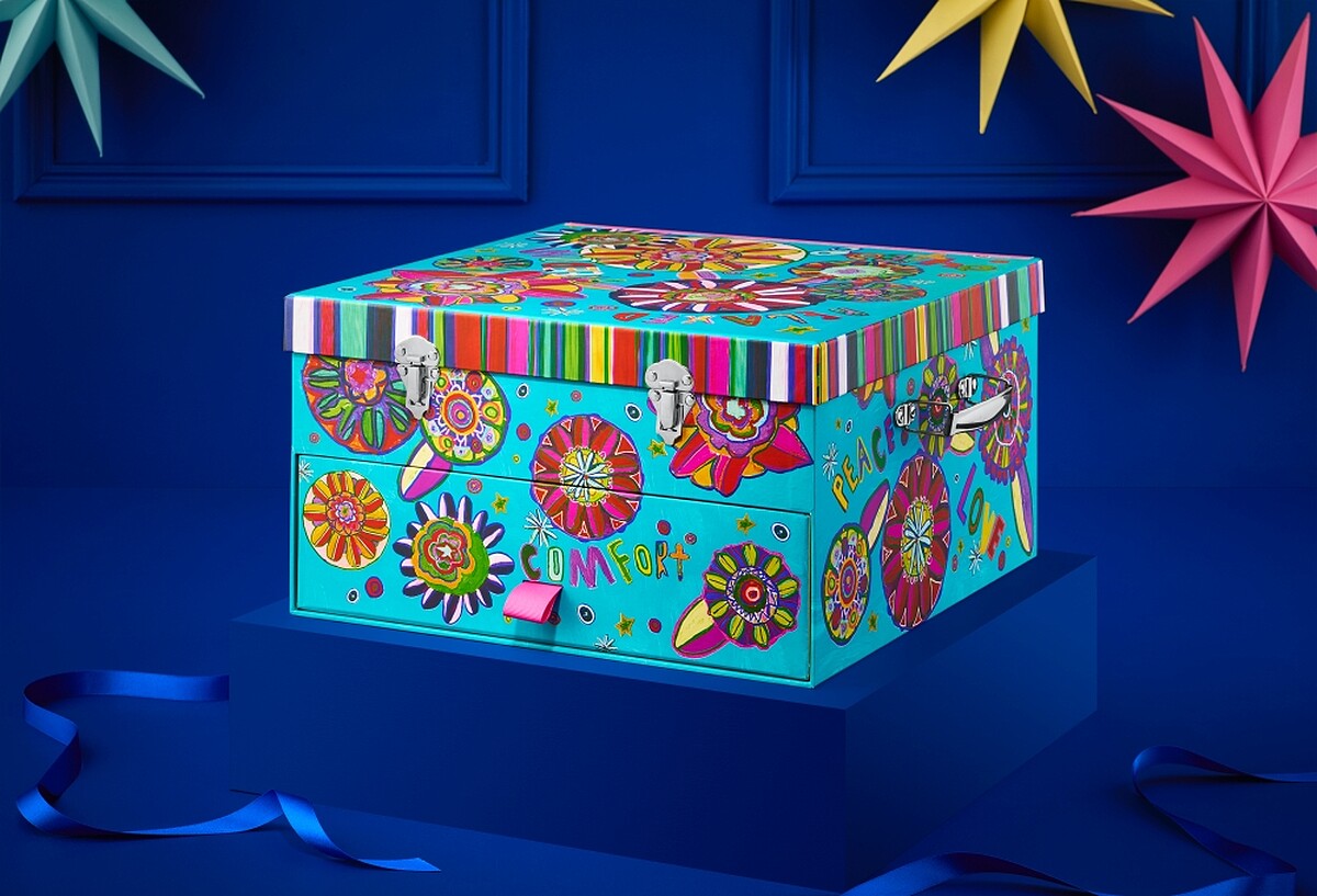 LUSH聖誕倒數月曆情境圖。