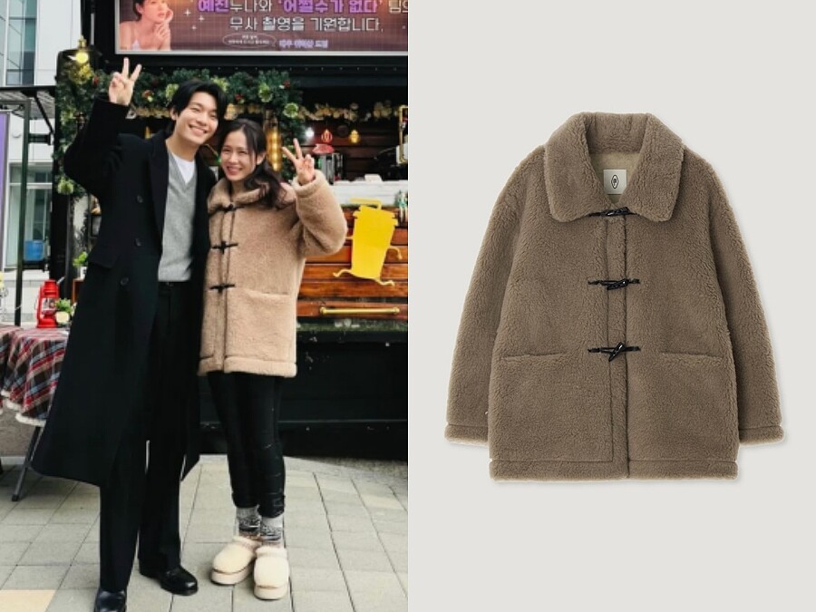 泰迪絨毛外套 韓幣385,000（約台幣8,313）