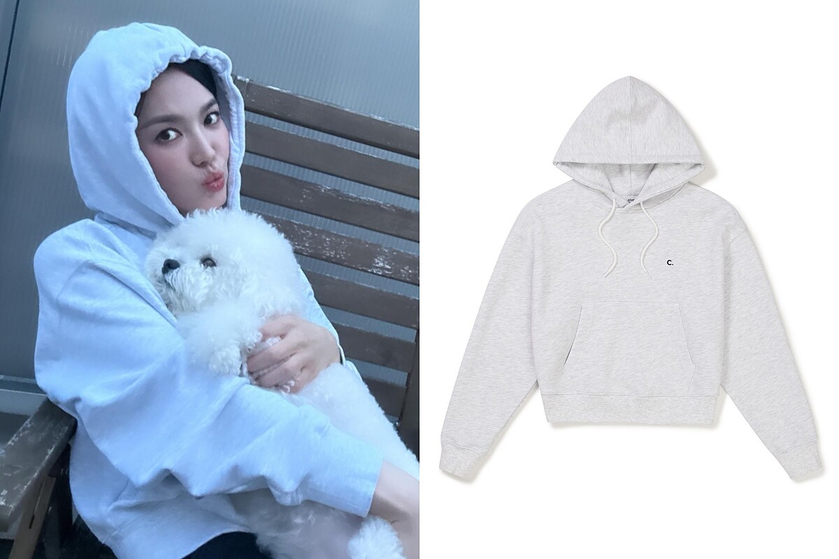 Clove灰色連帽上衣 韓幣118,000（約台幣2,548）