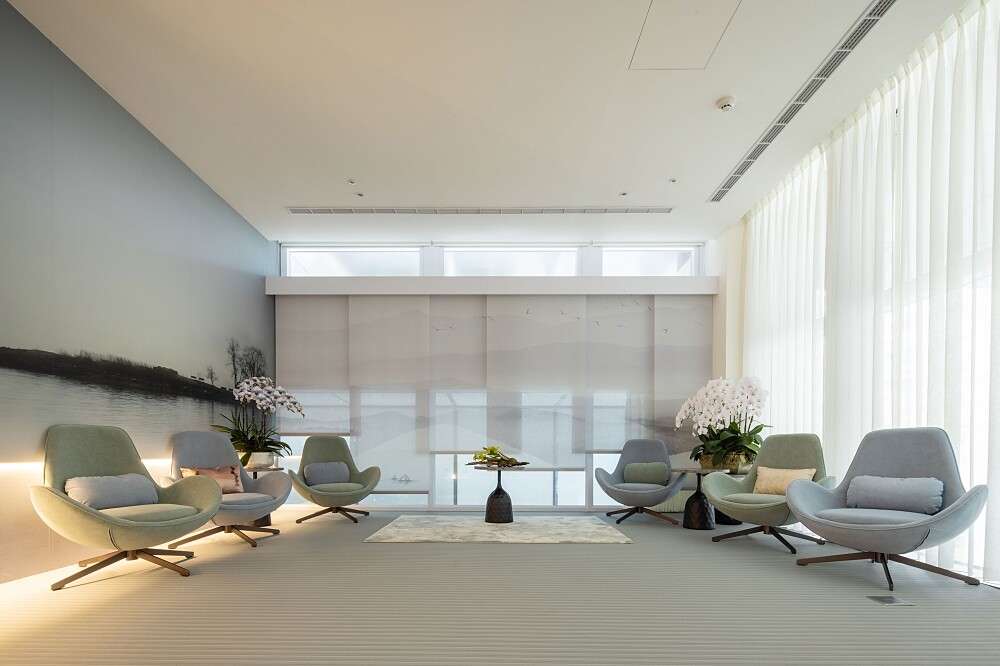 BEING spa休憩區。