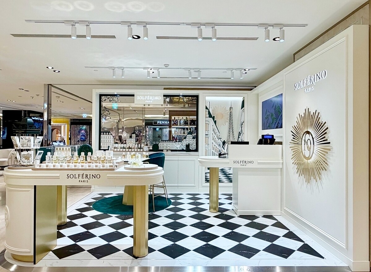 SOLFÉRINO PARIS索菲黎諾台北信義微風2樓專櫃。