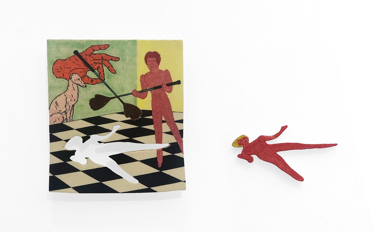 徐立軒｜粉紅娃娃 pink doll ｜2025｜26x22x4cm｜陶瓷Ceramic