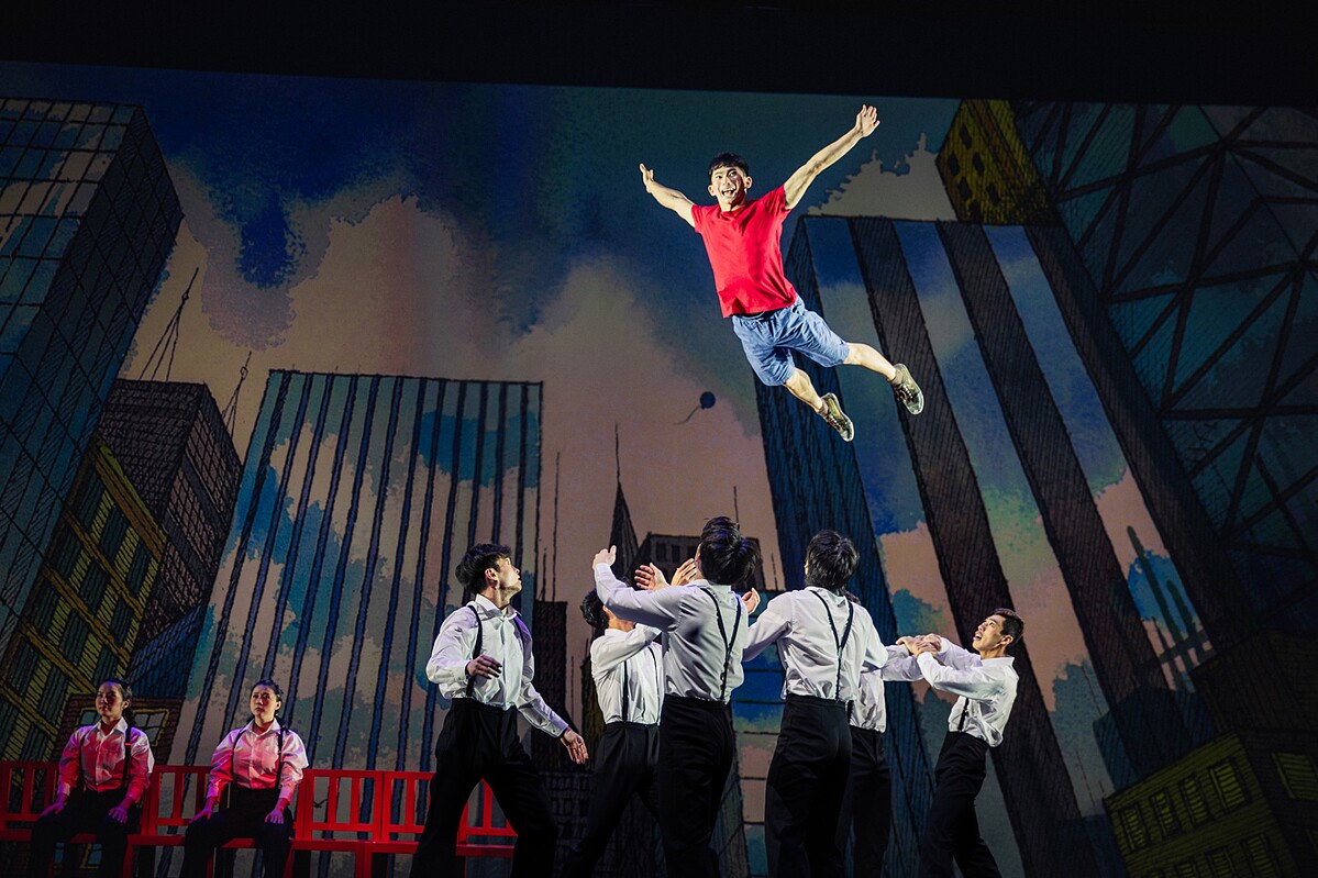 FOCASA馬戲團《幾米男孩的100次勇敢》演出照＿照片提供＿FOCASA馬戲團