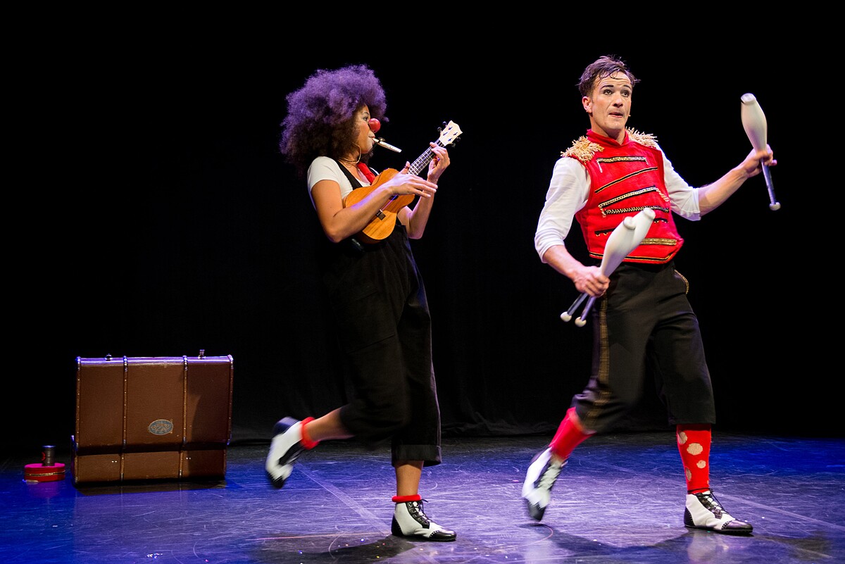 彈跳玩具劇團《小（丑）馬戲》演出照＿照片提供＿FOCASA馬戲團