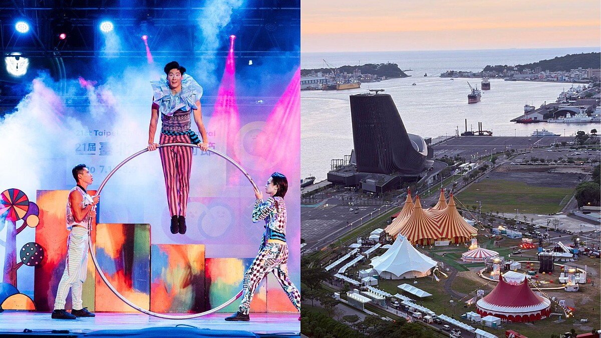 亞洲最大馬戲藝術節10月高雄登場！三頂巨型馬戲篷港都夢幻現身 