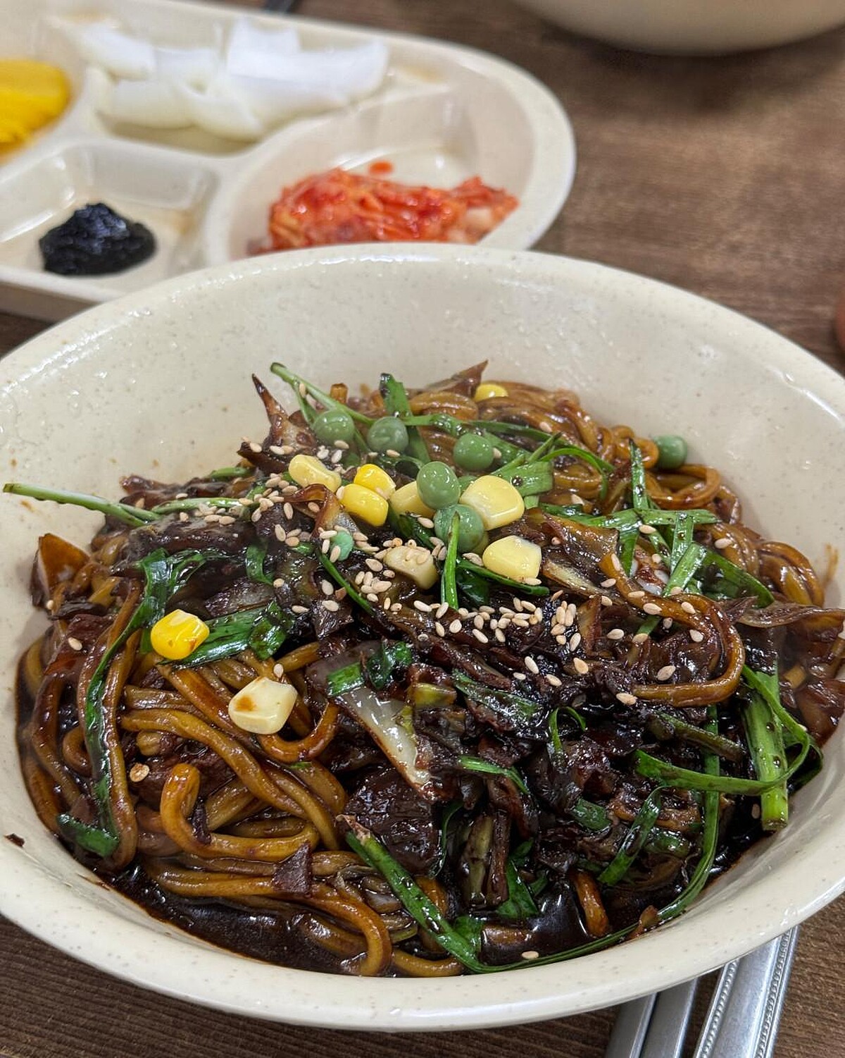 韓美飯店的乾炸醬麵(Photo/翻攝自Naver Map)。