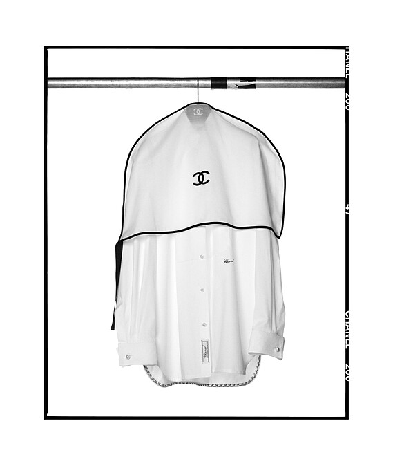 CHANELSpringSummerf前導廣告，Photograph by David Bailey &copy;。