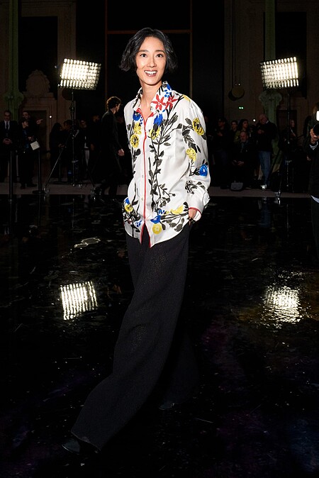 台灣代表桂綸鎂自然不能缺席Matthieu Blazy首場大秀。