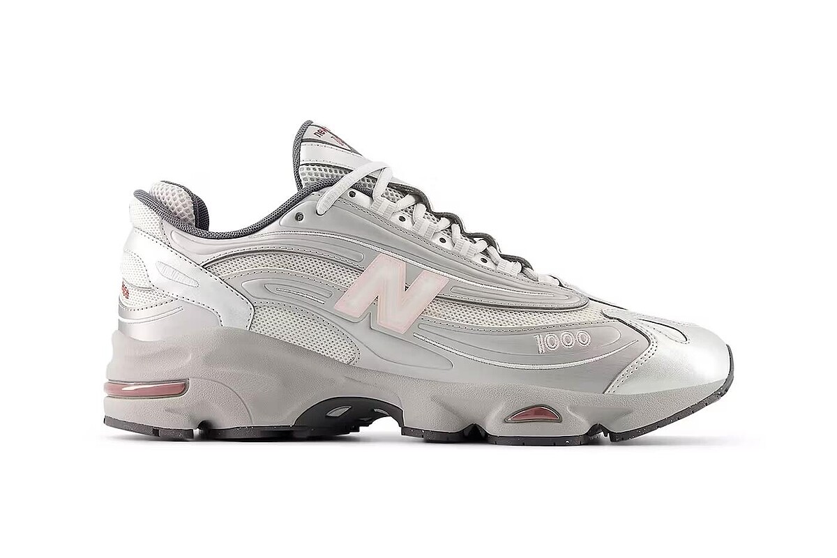 New Balance 1000 Silver Metallic / Rose Sugar 球鞋